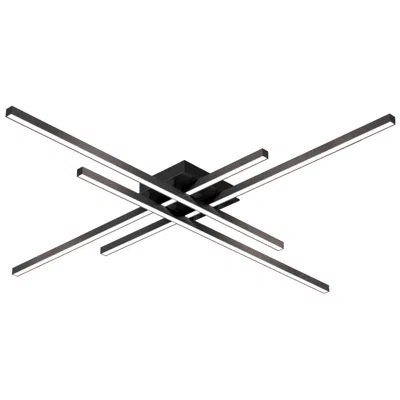 Kuzco Vega Minor Led 47-in Black Flush Mount