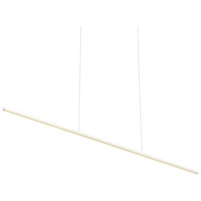 Kuzco Vega Minor Led 60-in White Linear Pendant