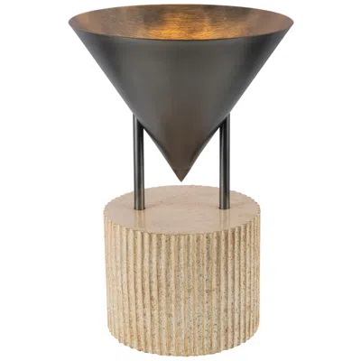 Kuzco Versus 15-in Aged Steel Table Lamp