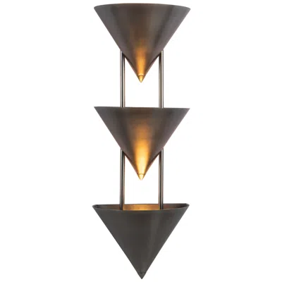 Kuzco Versus 28-in Aged Steel Wall Sconce
