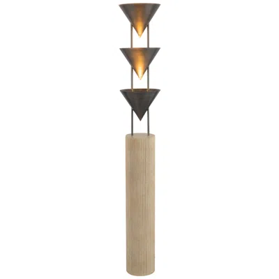 Kuzco Versus 67-in Aged Steel Floor Lamp