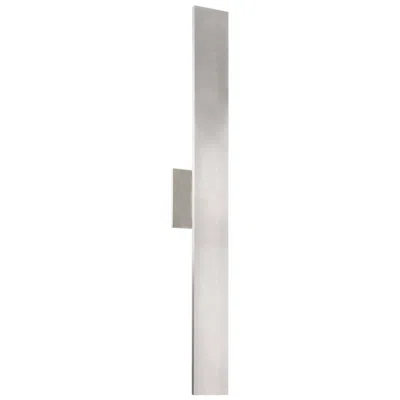 Kuzco Vesta Led 35-in Brushed Nickel All-terior Wall Sconce