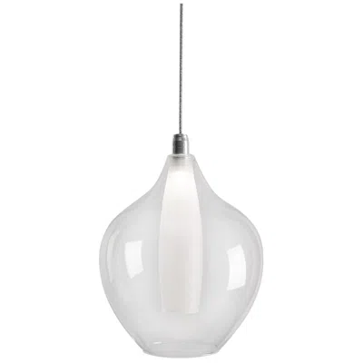 Kuzco Victoria 7" Wide Led Modern Double Glass Pendant