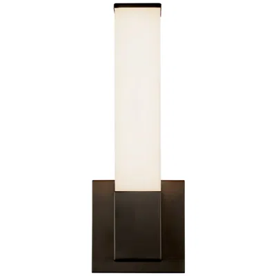 Kuzco Vivi 14-in Black Dimmable Led Wall/vanity Light