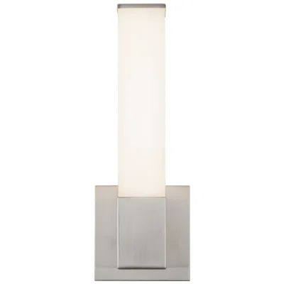 Kuzco Vivi 14-in Brushed Nickel Dimmable Led Wall/vanity Light