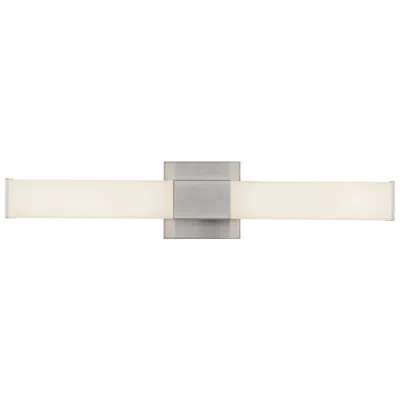 Kuzco Vivi 24-in Brushed Nickel Dimmable Led Wall/vanity Light