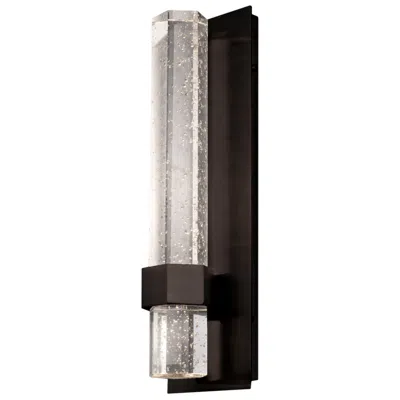 Kuzco Warwick 15" High Bronze Ada Led Wall Sconce