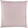 Kvadrat/raf Simons Pink Double Face Wool Cushion In 0622 Pink