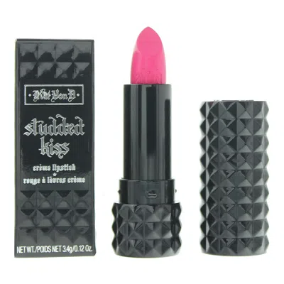 Kvd Beauty Ladies Studded Kiss Creme Lipstick 0.12 oz Backstage Bambi Makeup 816657026641