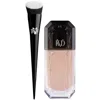 Kvd Beauty Lock It Edge Foundation Brush And Beauty Good Apple Full-coverage Serum Foundation 30ml Bundle (vari In Light 006