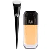 Kvd Beauty Lock It Edge Foundation Brush And Beauty Good Apple Full-coverage Serum Foundation 30ml Bundle (vari In Medium 042