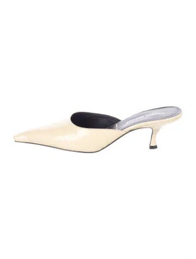 Pre-owned Kwaidan Editions Patent Leather Mules In Multi