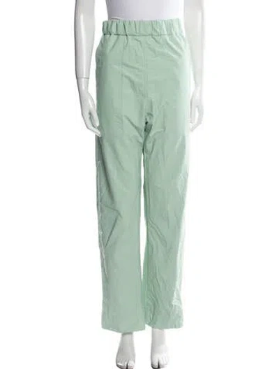 Pre-owned Kwaidan Editions Straight Leg Pants In Green