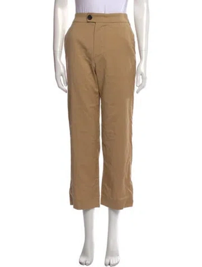 Pre-owned Kwaidan Editions Virgin Wool Wide Leg Pants In Neutral