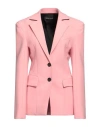 Kwaidan Editions Pink Polyester Blazer In Pink