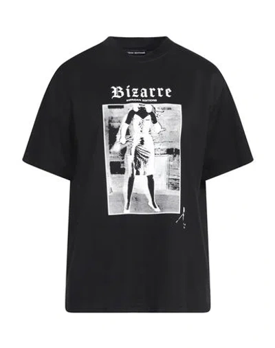Kwaidan Editions Woman T-shirt Black Size S Cotton, Elastane