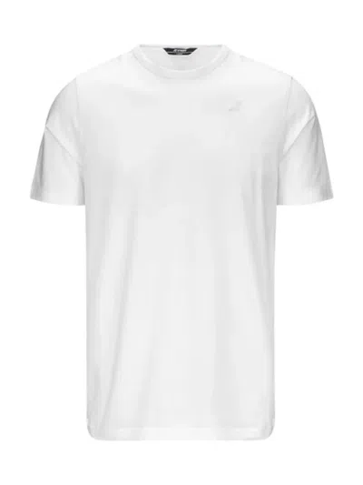 K-way Adame Light Stretch Jersey Shirt In White