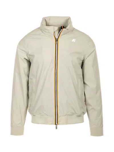 K-way Amaury Jacket In Neutral