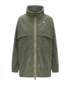 K-way Aubeline Memory Touch Jacket In Green