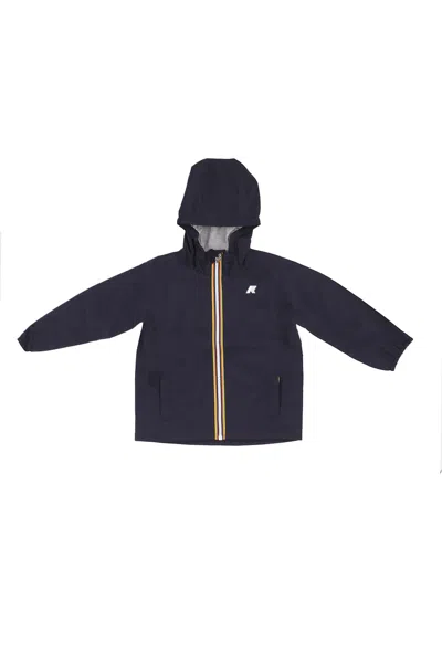 Kway Kids'  Baby Jacket K41335w K89# P. Jack Stretch Nylon Jersey Blue Dept