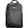 K-way Black Polyamide Backpack
