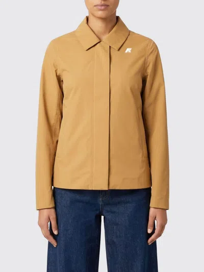 K-way Blazer  Woman Color Brown In Orange