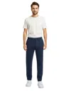 K-way Blue Drawstring Joggers In Blue