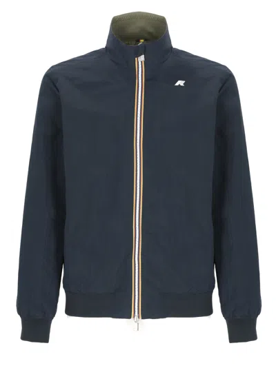 K-way Blue Reversible Arsene Jacket