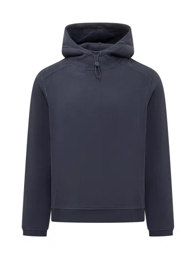 K-way Blue Solid Hood Sweatshirt