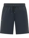 K-way Blue Solid Shorts In Blue