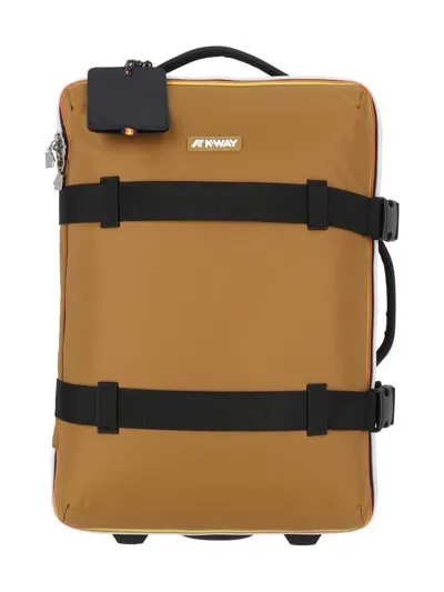K-way Brown Blossac S Trolley Trolley Bag