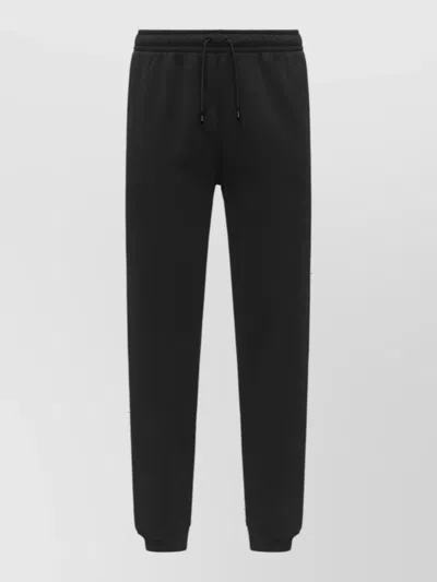 K-way Brushed Fleece Track Pants In Black