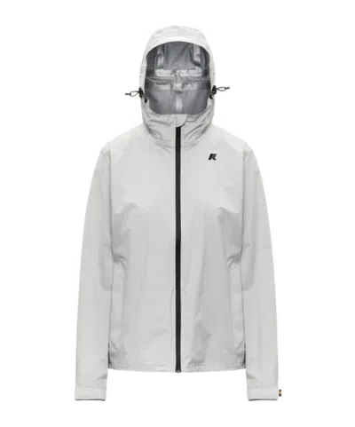 K-way Charmain Travel Hooded Jacket In White