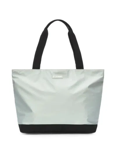 K-way Clere Tote Bag Mit Logo In Brown