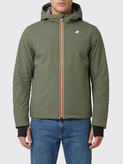 K-way Coat  Men Color Green