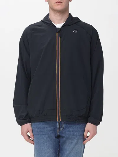 K-way Coat Men  In Black