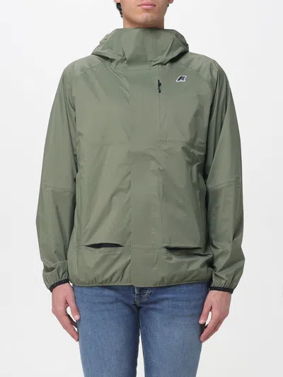 K-way Coat Men  In Green