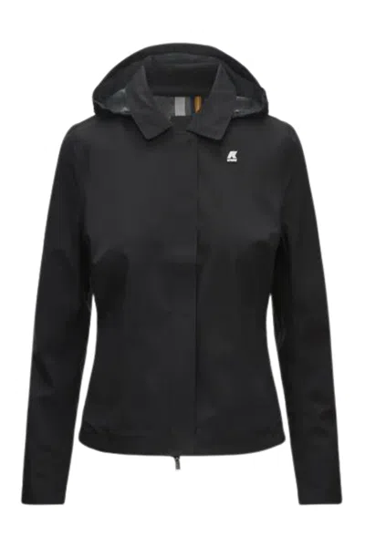 K-way Coat Woman In Black
