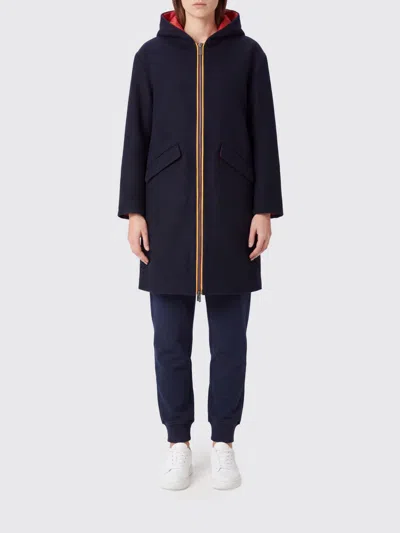 K-way Coat Woman In Blue