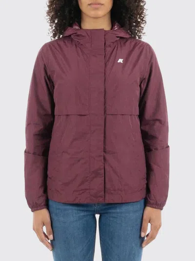 K-way Coat Woman  In Purple