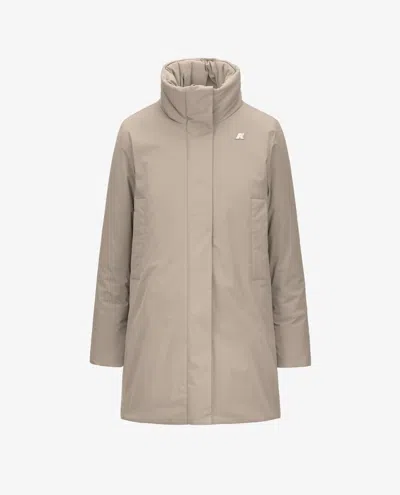 K-way Coats In Neutral
