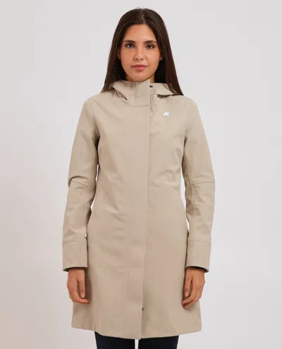 K-way Coats In Neutral