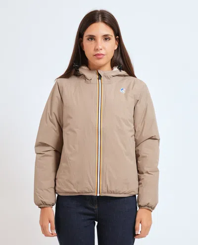 K-way Coats In Neutral