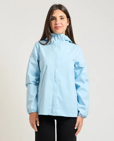 K-way Coats In Blu Blu E Verdi