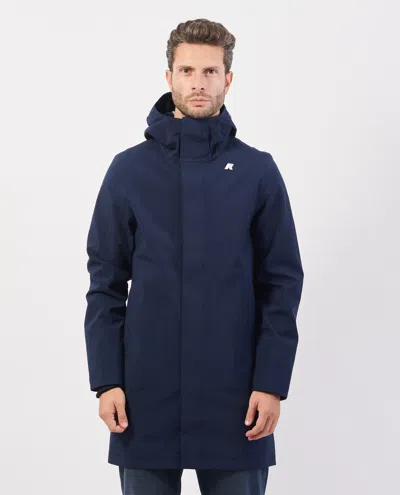 K-way Coats In Blue