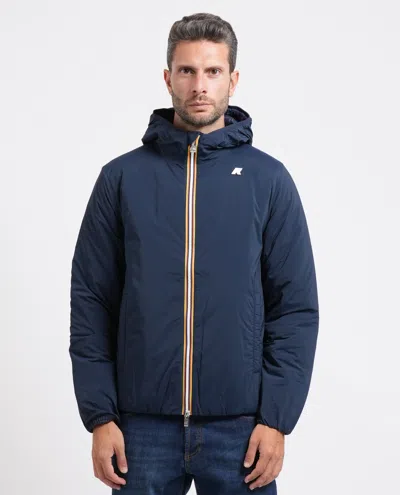 K-way Coats In Blue