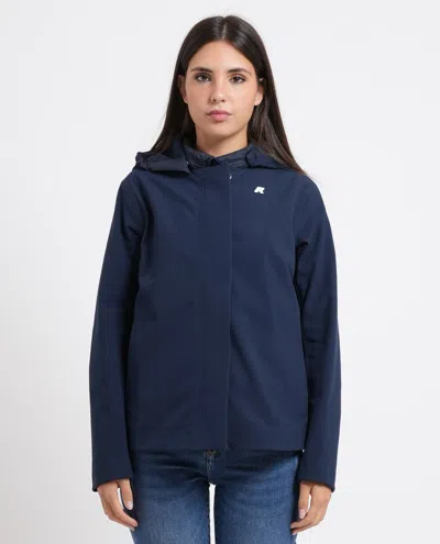 K-way Coats In Blue