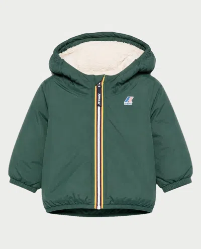 K-way Kids'  Coats In Green