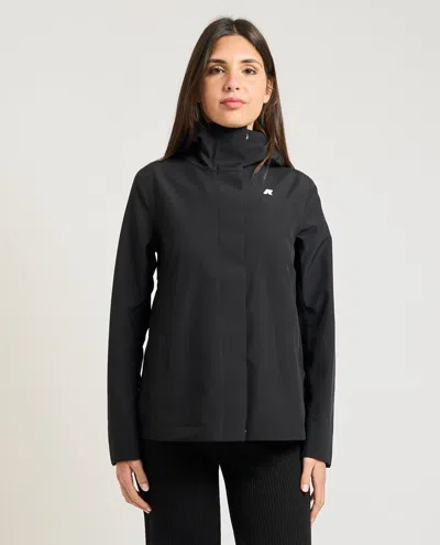 K-way Coats In Nero Scuri