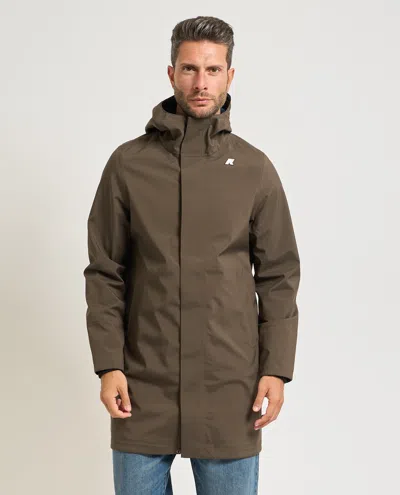K-way Coats In Brown